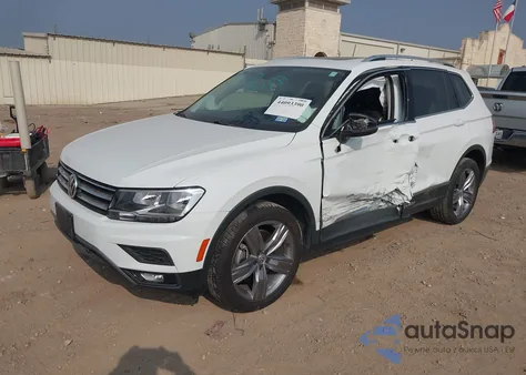 2021 Volkswagen Tiguan 2.0T Se/2.0T Se R-Line Black/2.0T Sel z USA, uszkodzony, nr VIN 3VV3B7AX6MM086852